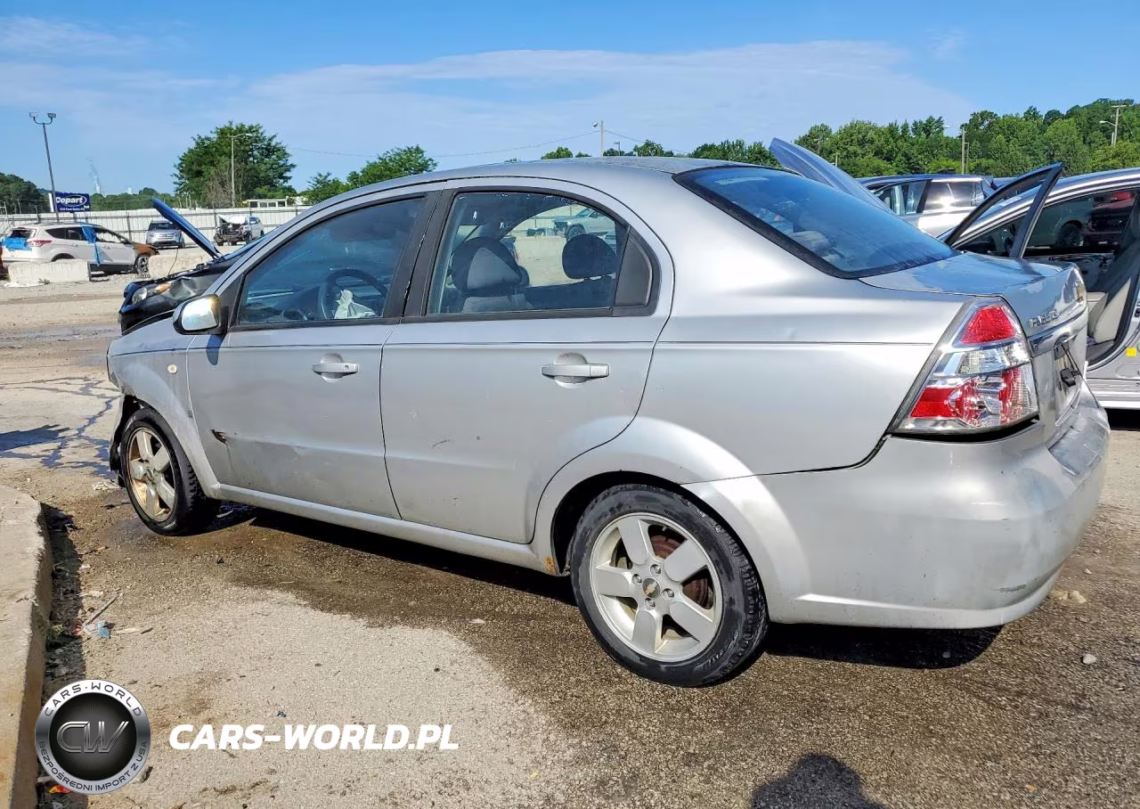 2008 Chevrolet Aveo Base-Ls VIN:KL1TD56638B128718 - 2