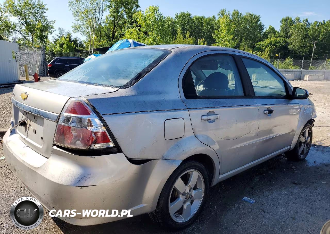 2008 Chevrolet Aveo Base-Ls VIN:KL1TD56638B128718 - 3