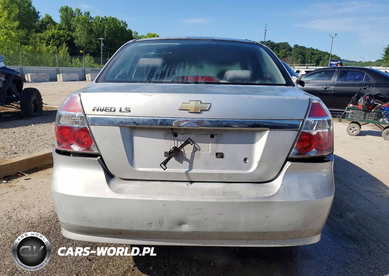 2008 Chevrolet Aveo Base-Ls VIN:KL1TD56638B128718 - 6