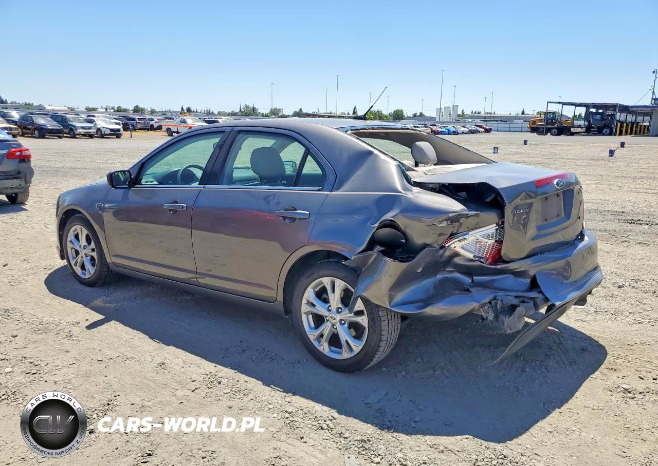2012 Ford Fusion Se VIN:3FAHP0HA7CR118357 - 2