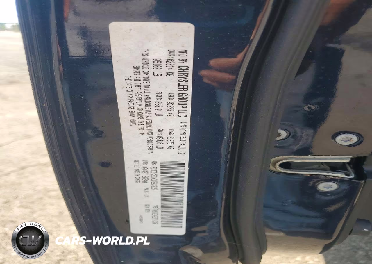 2012 Dodge Charger Se VIN:2C3CDXBGXCH302615 - 12