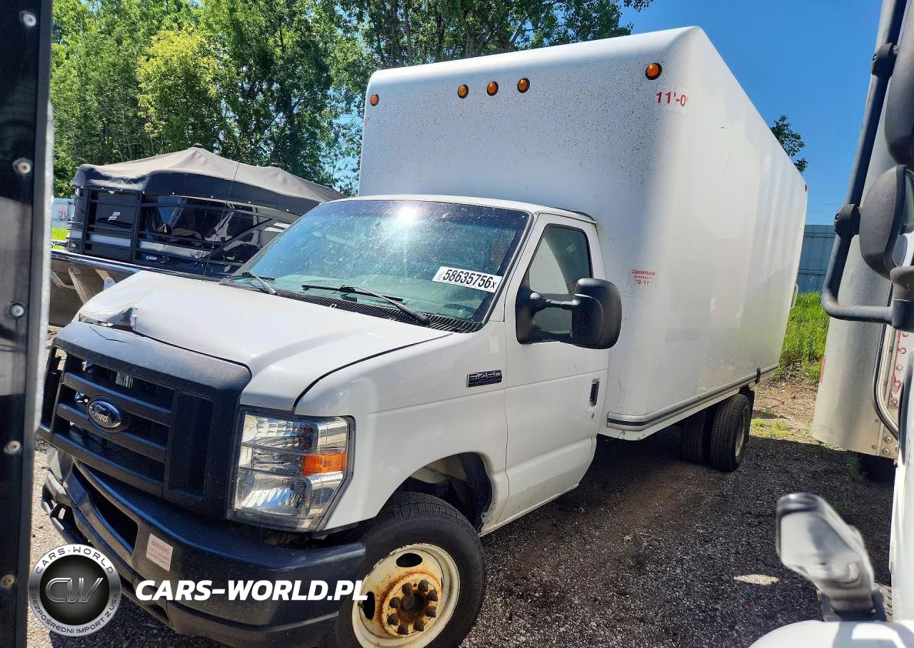 2019 Ford E450 Box Truck VIN:1FDXE4FS8KDC39187 - 1
