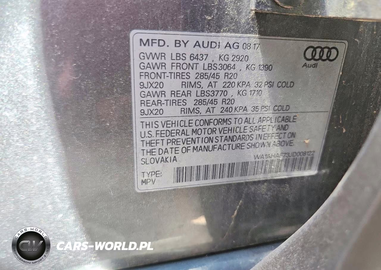 2018 Audi Q7 Premium VIN:WA1AHAF73JD008122 - 14
