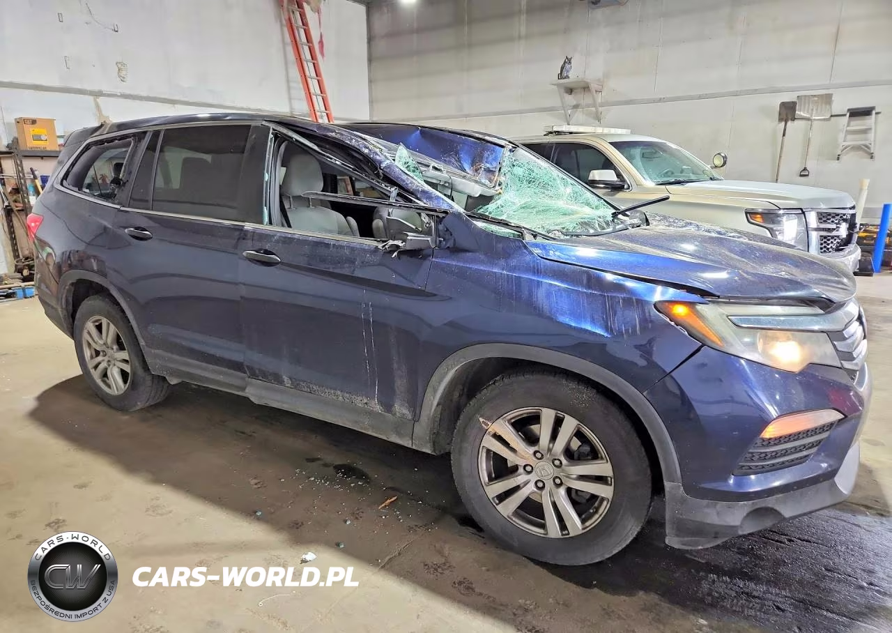 2016 Honda Pilot Lx VIN:5FNYF6H14GB024864 - 4