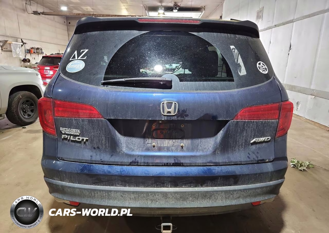 2016 Honda Pilot Lx VIN:5FNYF6H14GB024864 - 6
