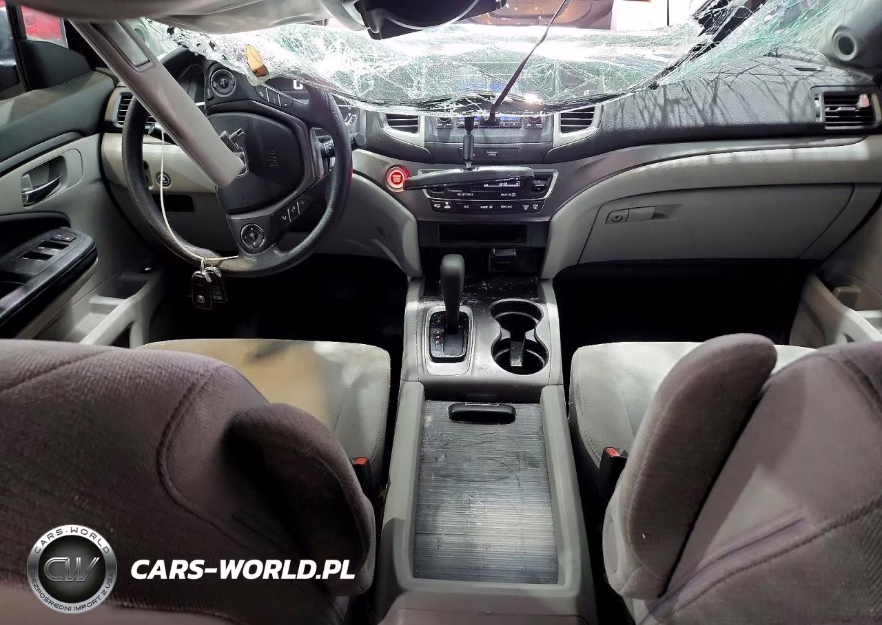 2016 Honda Pilot Lx VIN:5FNYF6H14GB024864 - 8