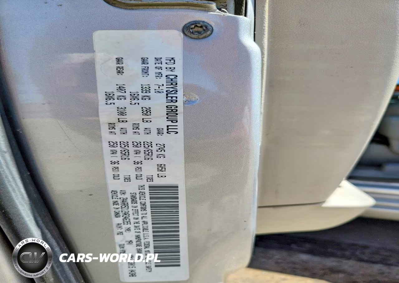 2010 Chrysler Town & Country Touring VIN:2A4RR5D12AR346355 - 13