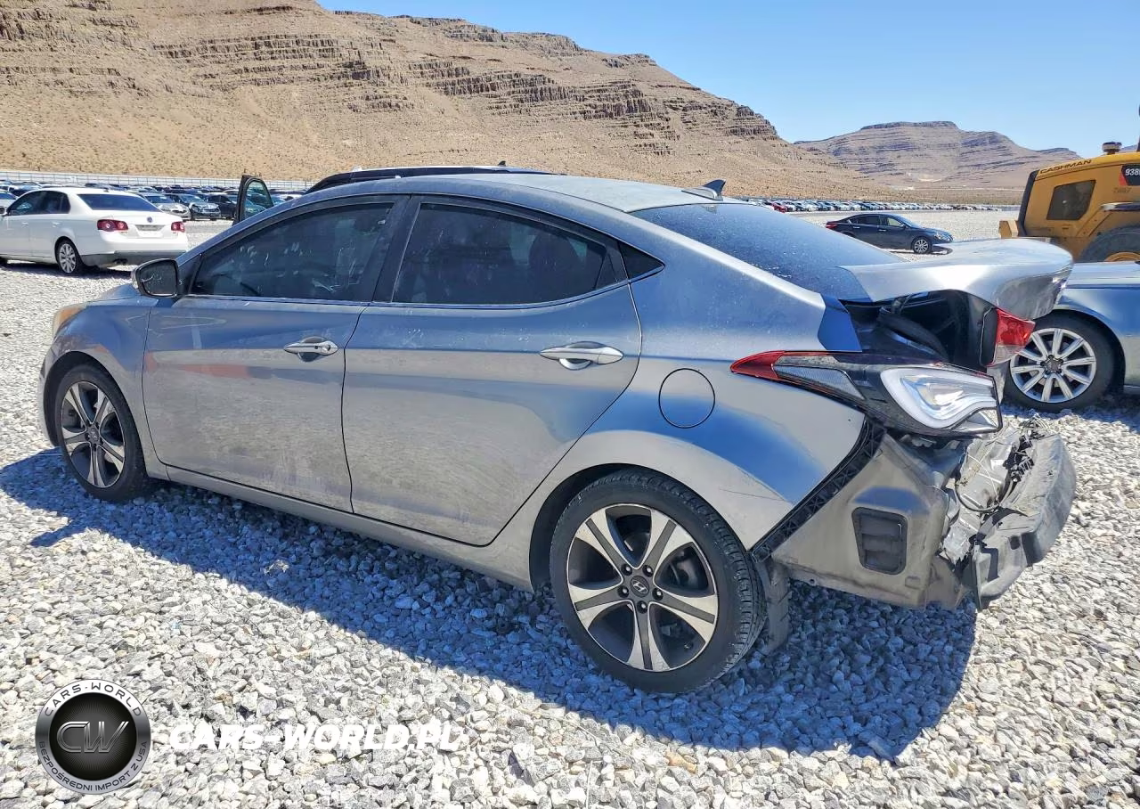 2014 Hyundai Elantra Sport VIN:KMHDH4AH0EU035381 - 2