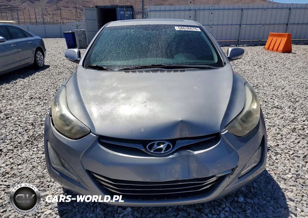 2014 Hyundai Elantra Sport VIN:KMHDH4AH0EU035381 - 5