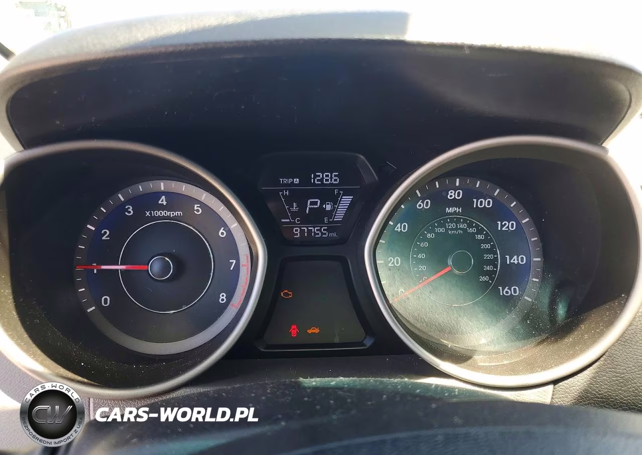 2014 Hyundai Elantra Sport VIN:KMHDH4AH0EU035381 - 9