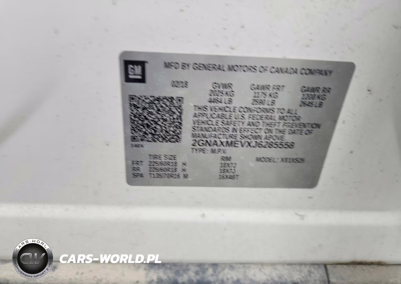 2018 Chevrolet Equinox Premier VIN:2GNAXMEVXJ6285558 - 12