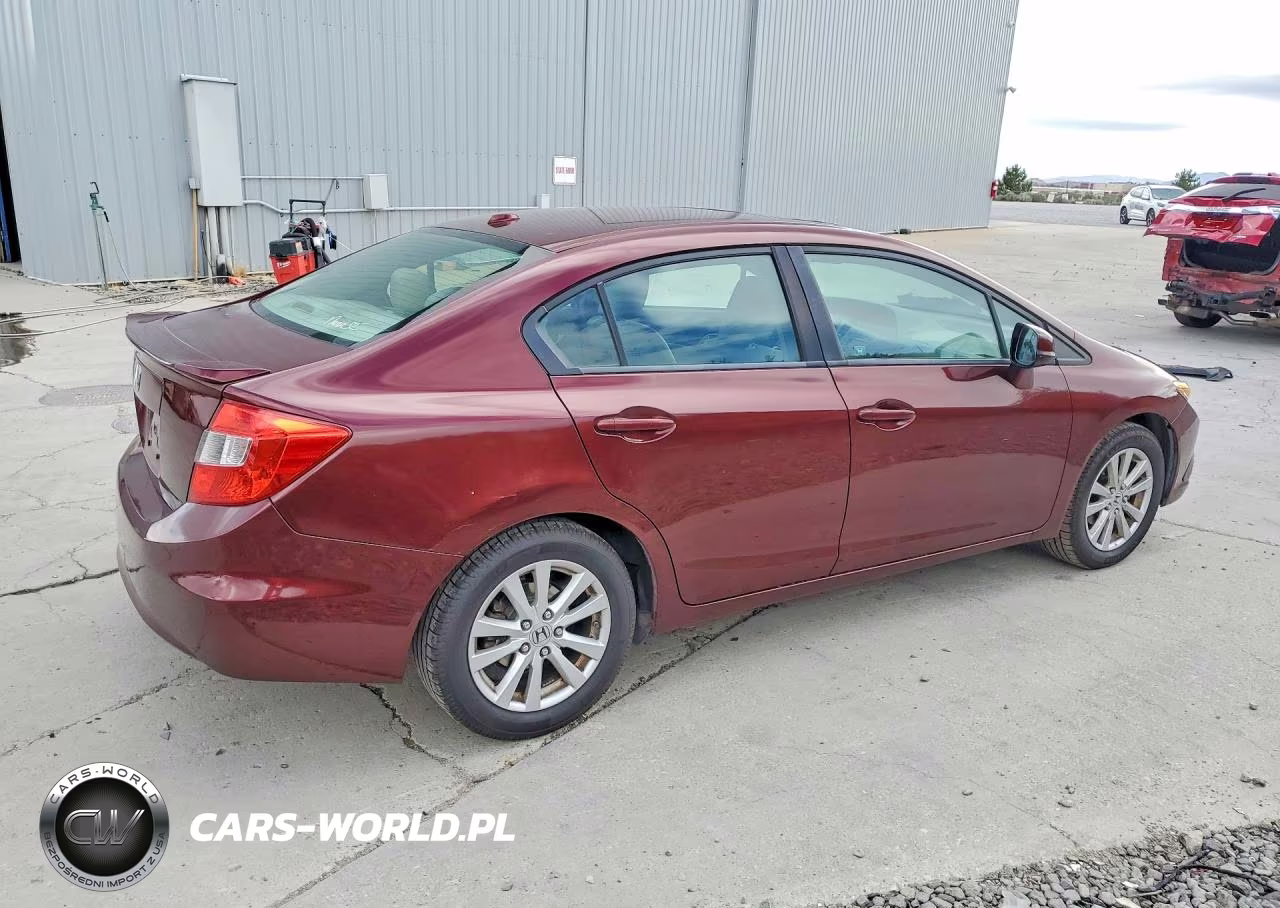 2012 Honda Civic Exl VIN:19XFB2F99CE073241 - 3