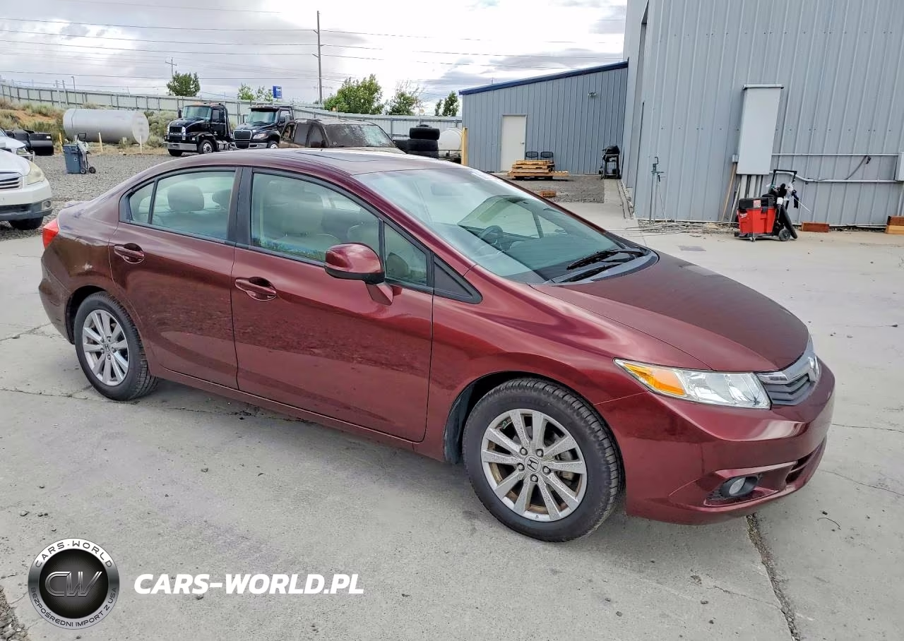 2012 Honda Civic Exl VIN:19XFB2F99CE073241 - 4