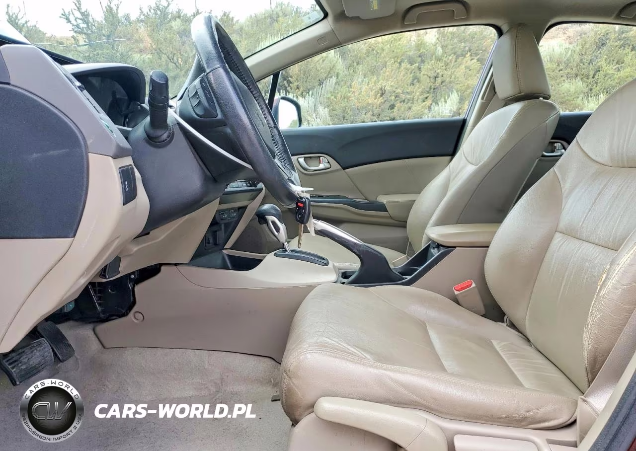 2012 Honda Civic Exl VIN:19XFB2F99CE073241 - 7