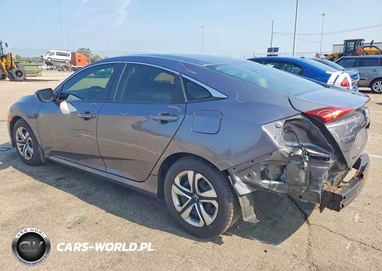 2017 Honda Civic Lx VIN:19XFC2F52HE049932 - 2