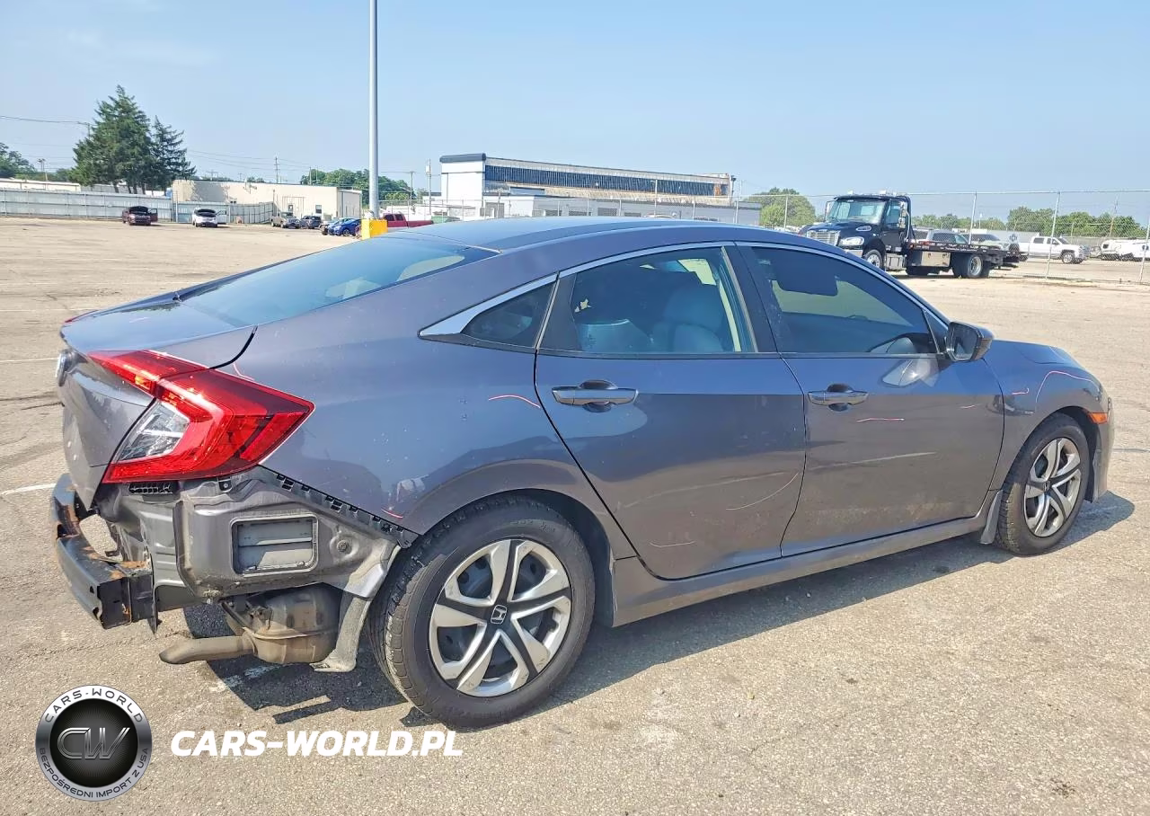 2017 Honda Civic Lx VIN:19XFC2F52HE049932 - 3