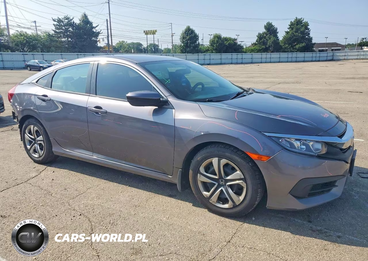 2017 Honda Civic Lx VIN:19XFC2F52HE049932 - 4