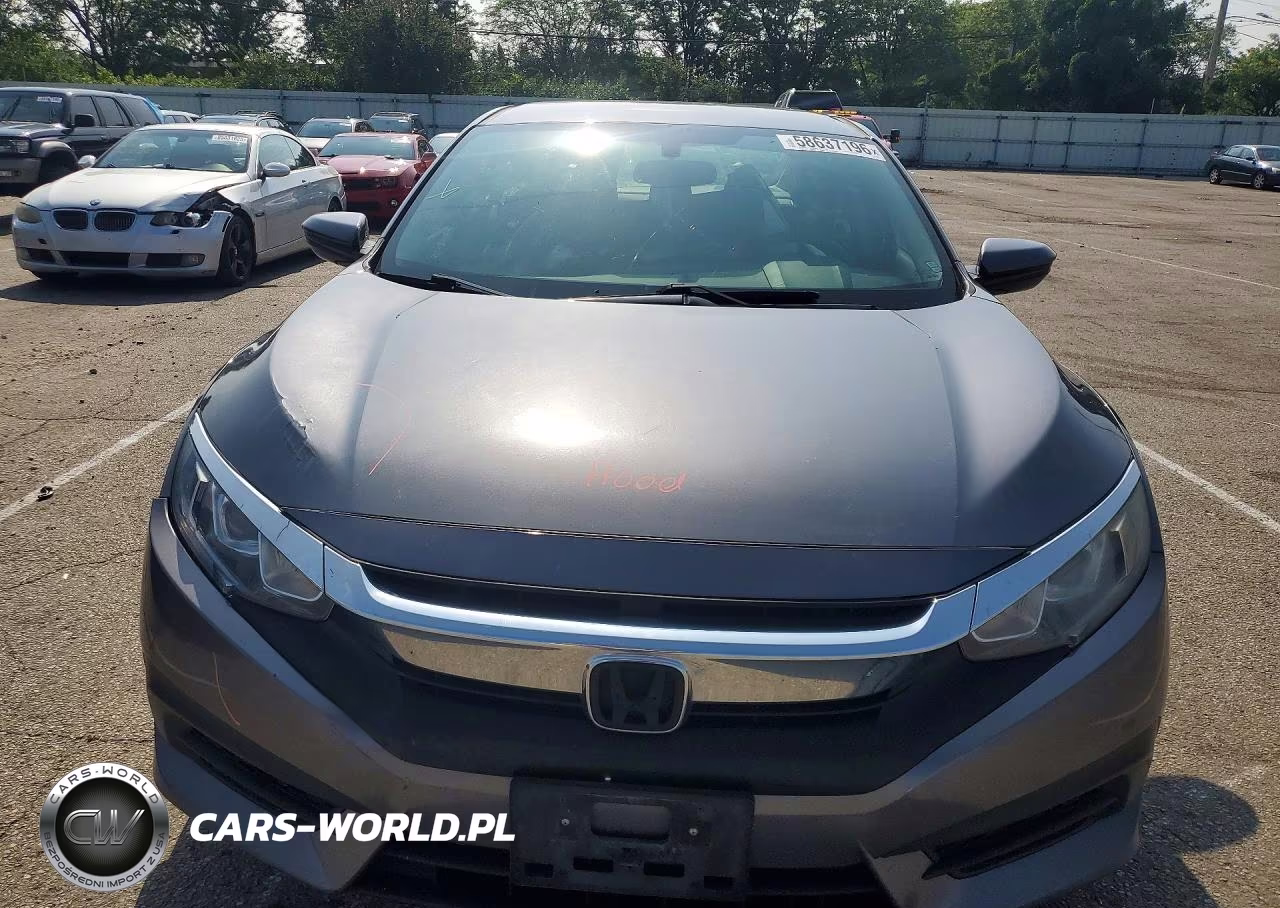 2017 Honda Civic Lx VIN:19XFC2F52HE049932 - 5