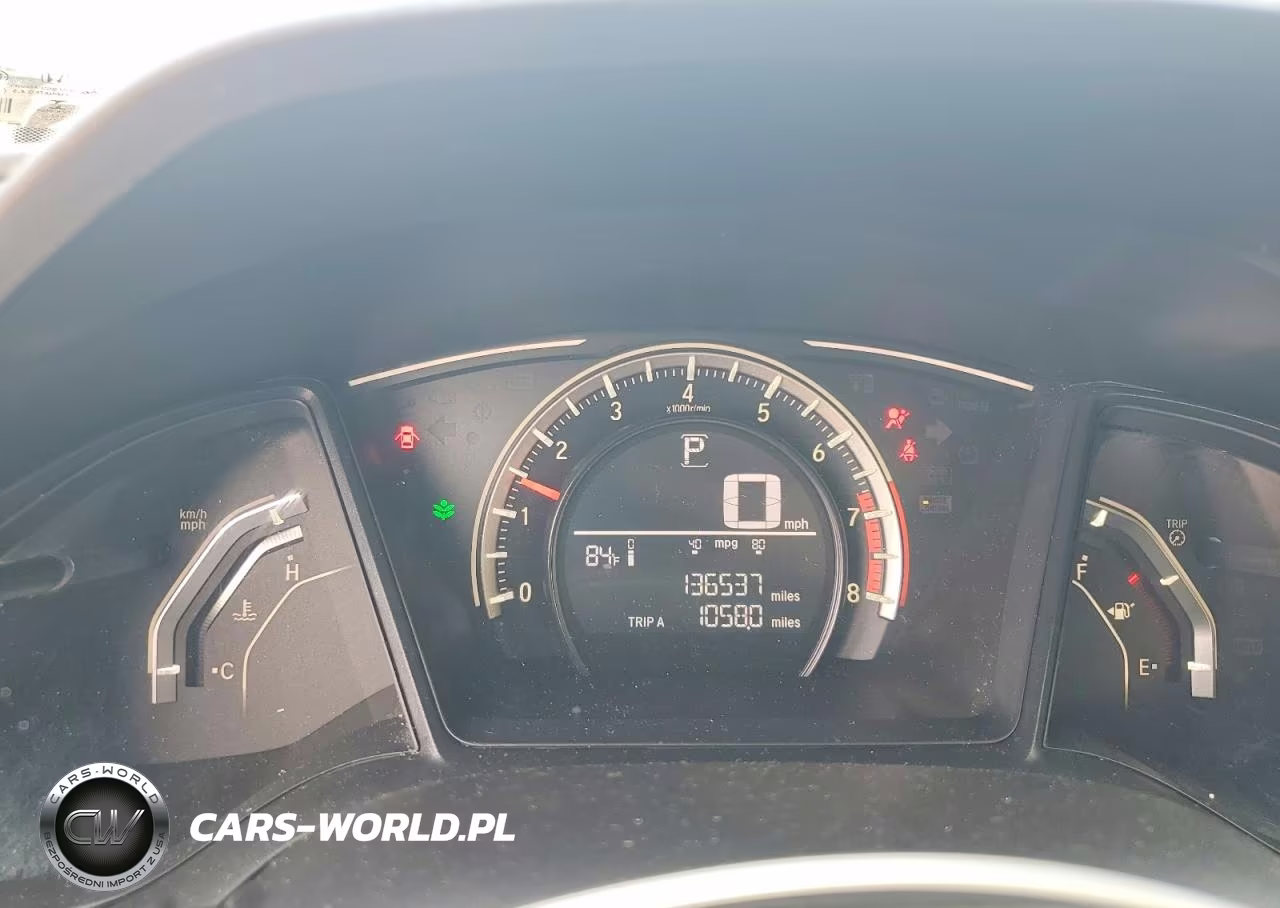 2017 Honda Civic Lx VIN:19XFC2F52HE049932 - 9