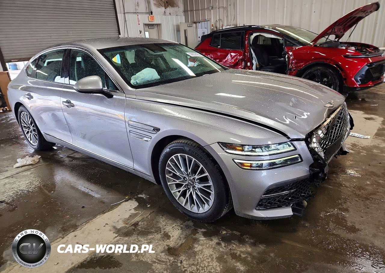 2023 Genesis G80 2.5T VIN:KMTGB4SC5PU182242 - 4