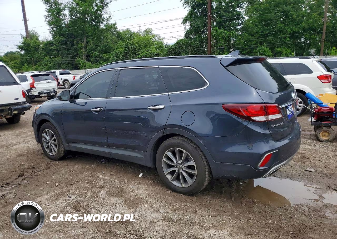 2017 Hyundai Santa Fe Se VIN:KM8SMDHF5HU182498 - 2