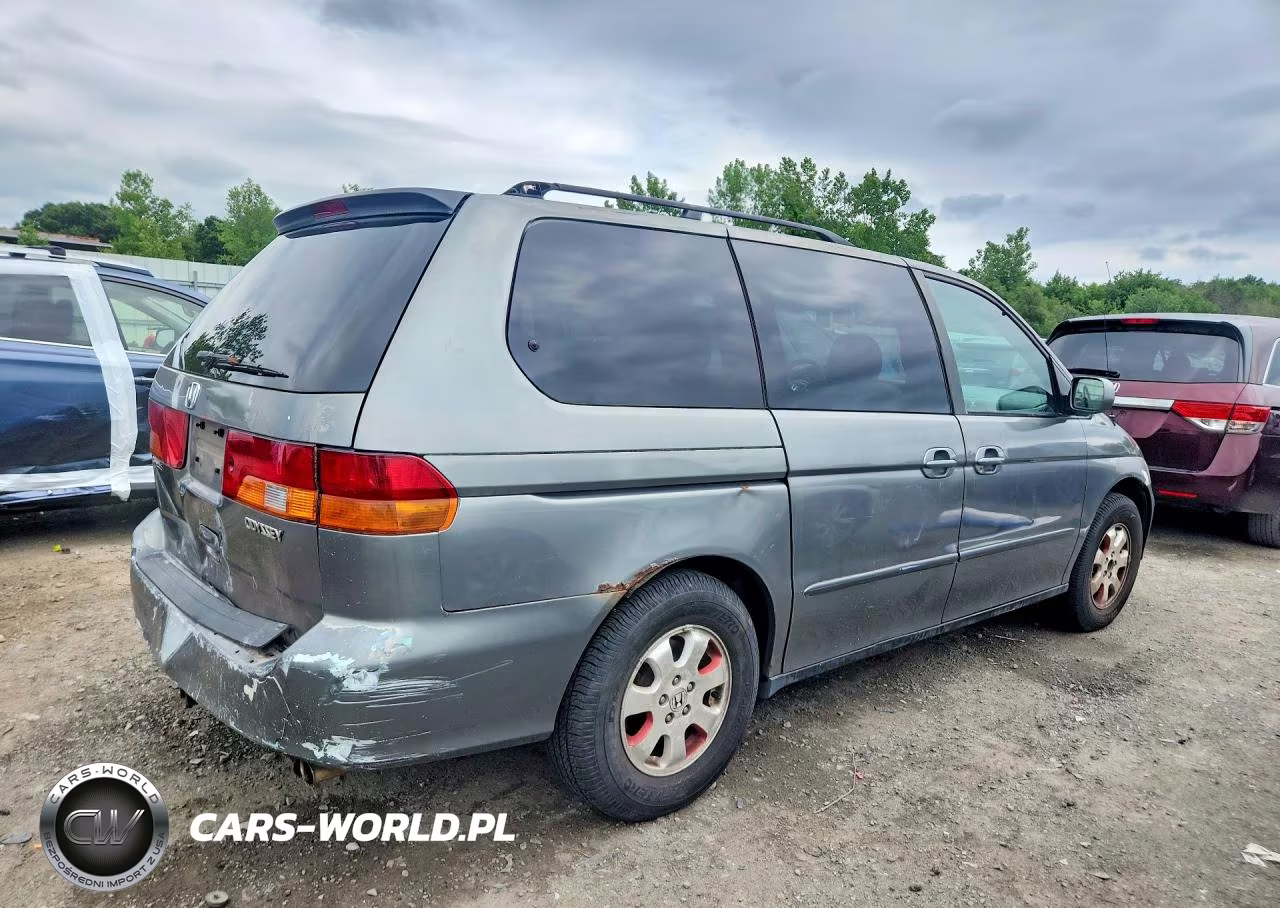 2002 Honda Odyssey Exl VIN:2HKRL18922H549986 - 3