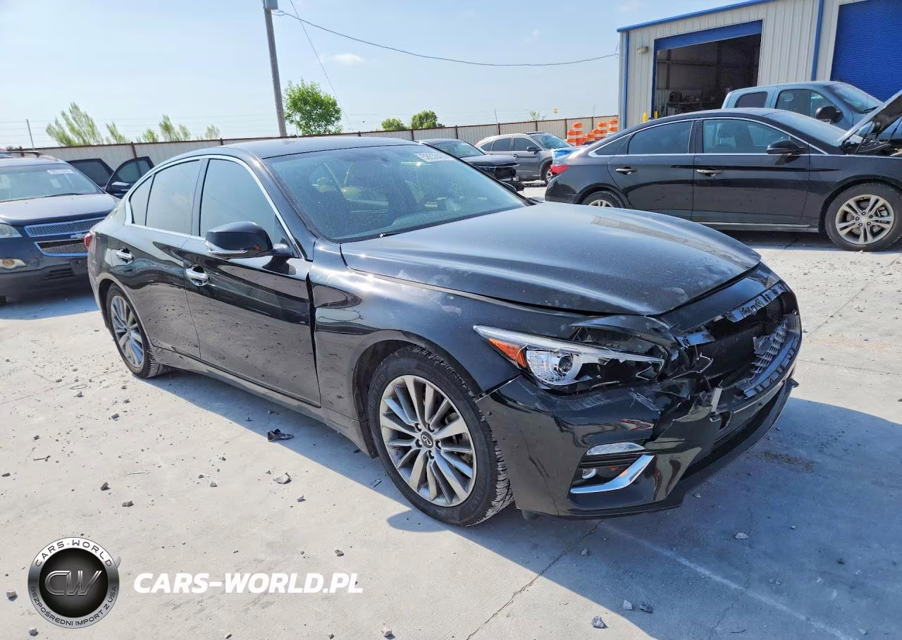 2022 Infiniti Q50 Luxe VIN:JN1EV7BPXNM310539 - 4