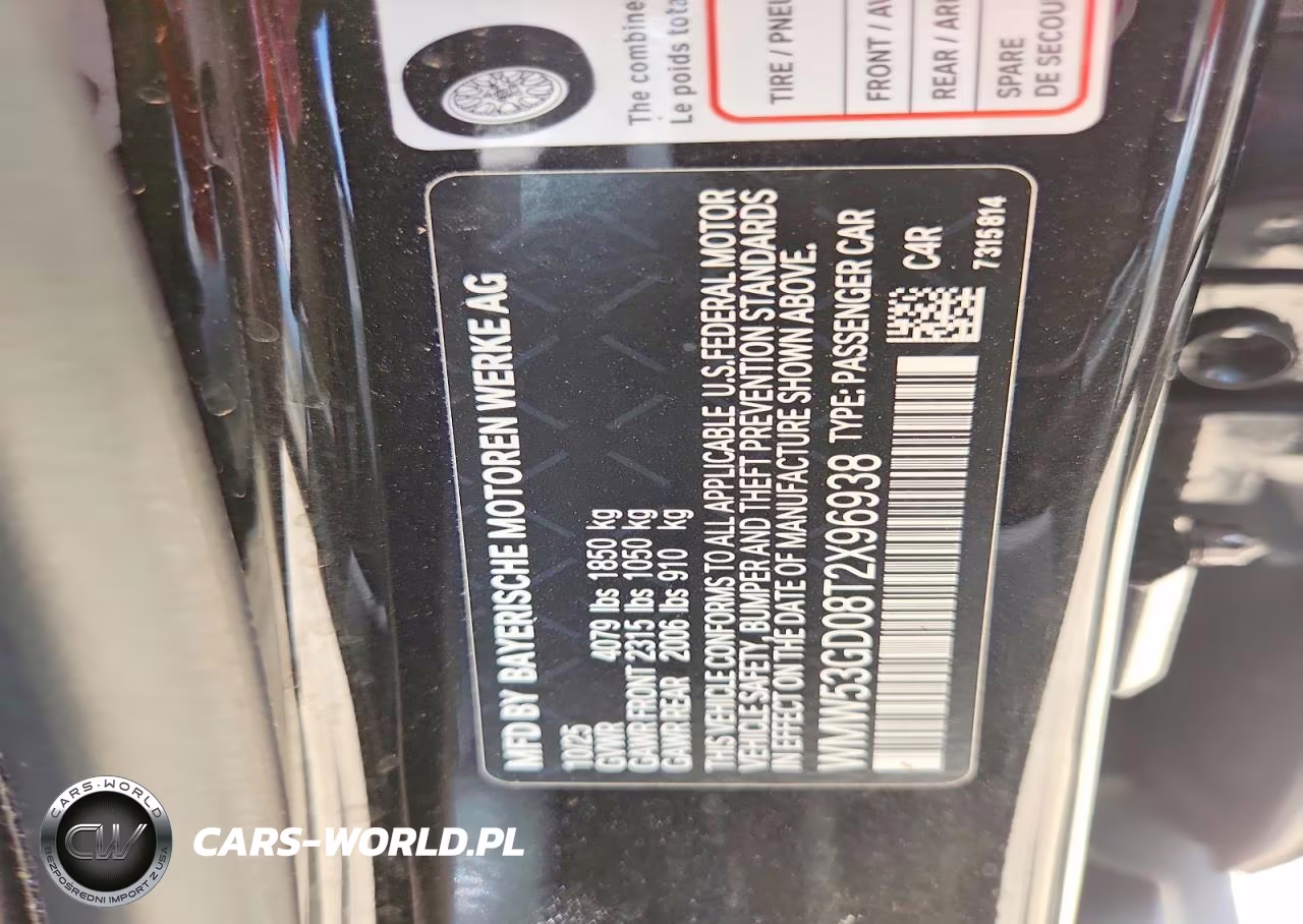 2026 Mini Cooper S VIN:WMW53GD08T2X96938 - 12