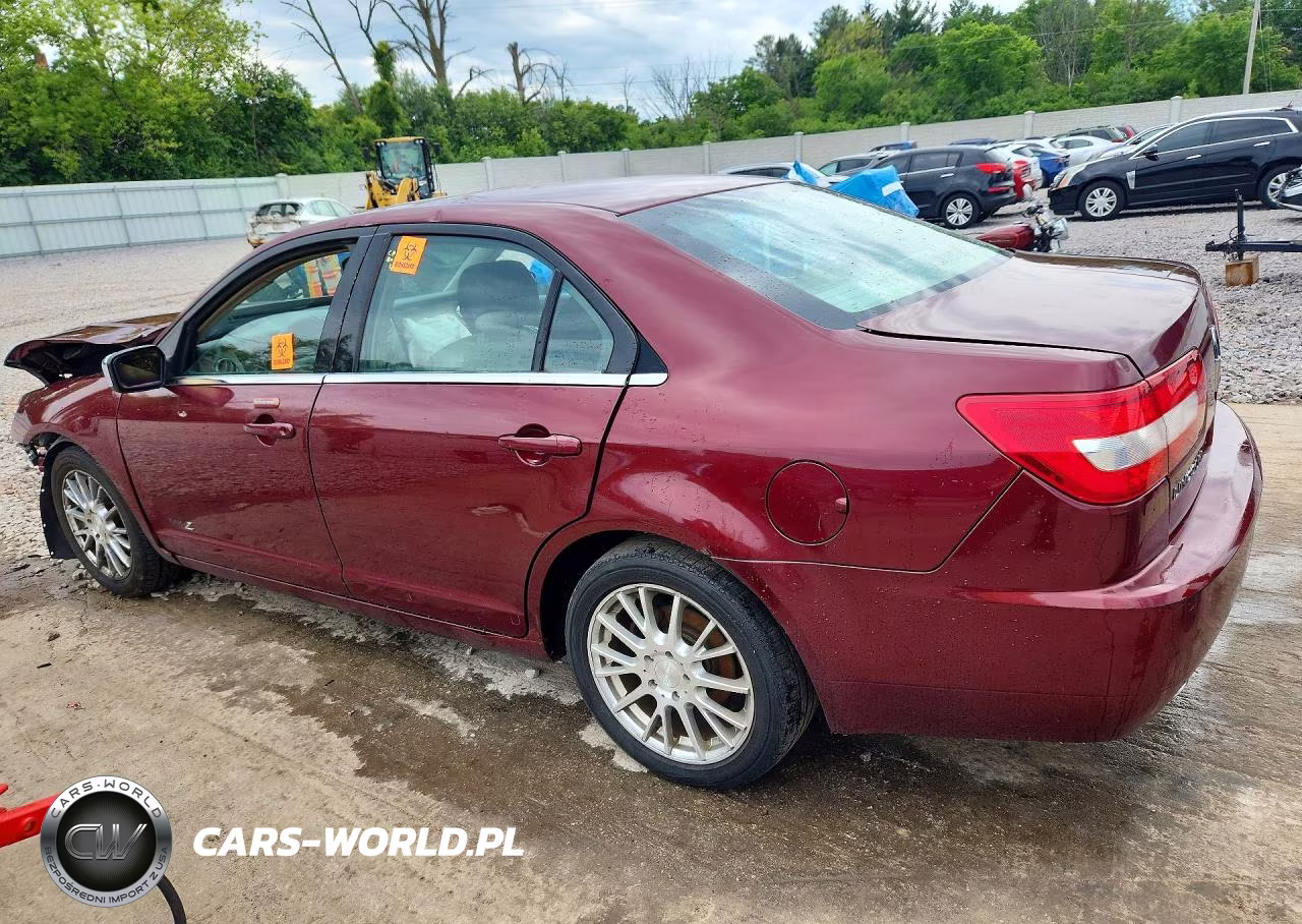2007 Lincoln Mkz VIN:3LNHM26T77R633203 - 2