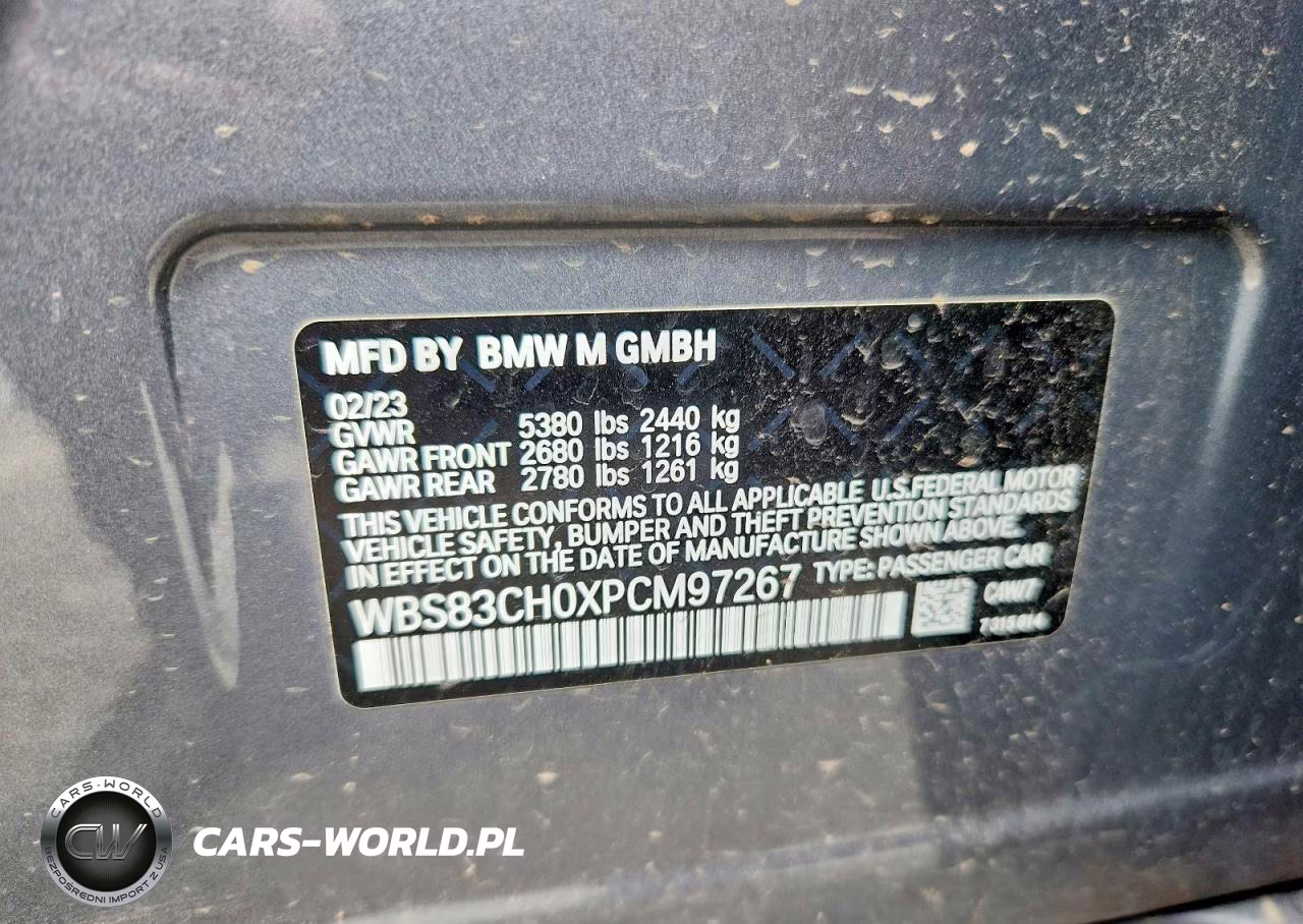 2023 BMW M5 VIN:WBS83CH0XPCM97267 - 13