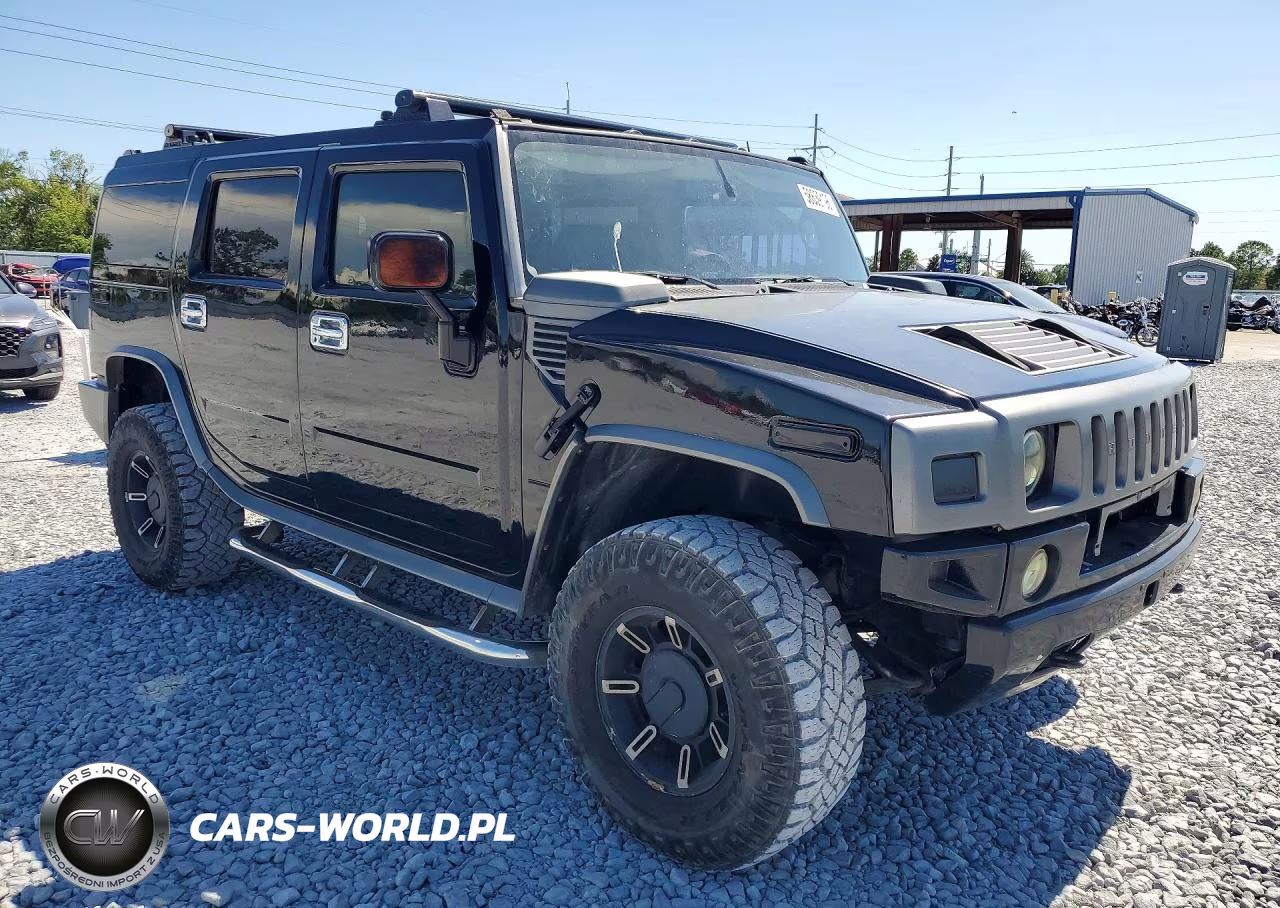 2003 Hummer H2 VIN:5GRGN23U03H120685 - 4