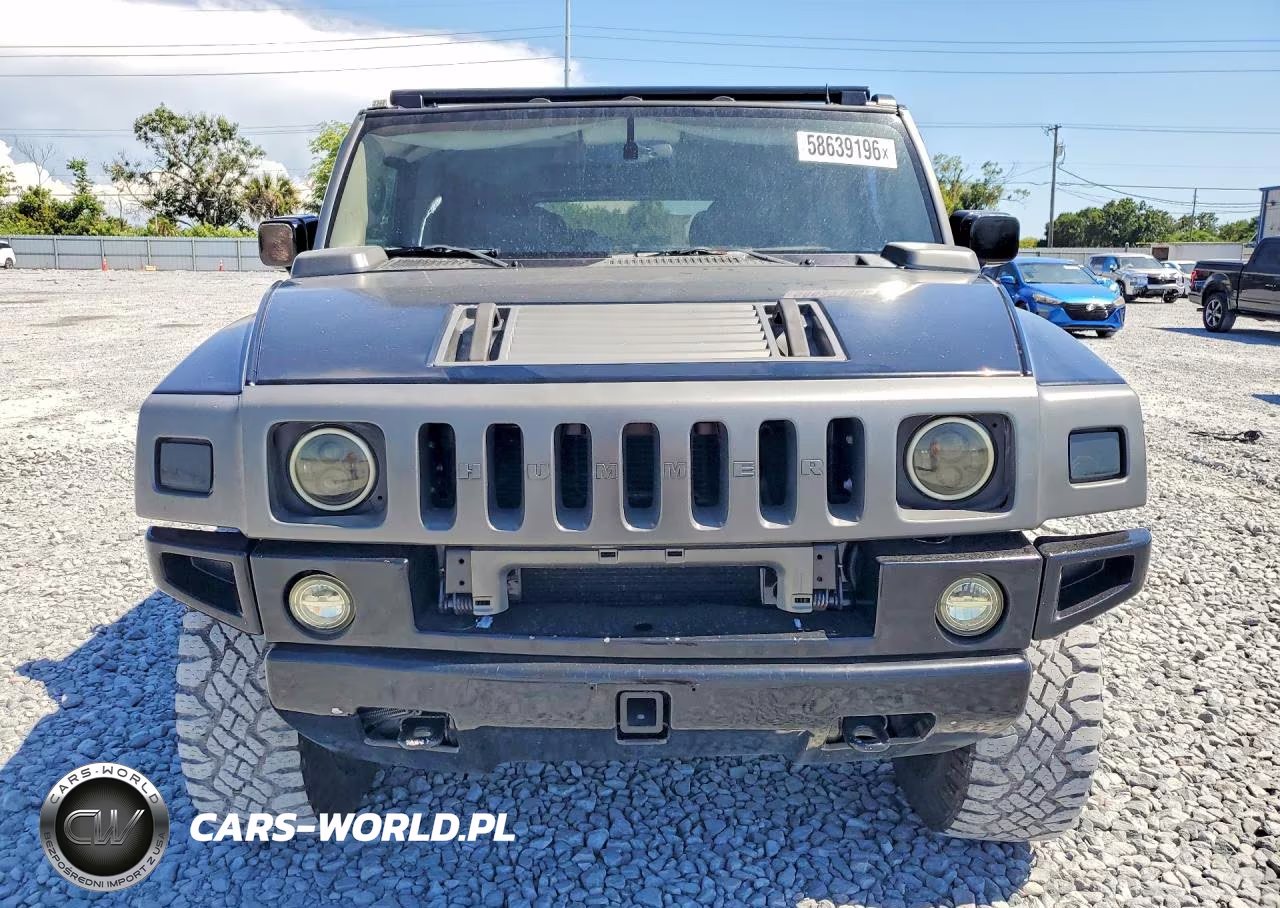 2003 Hummer H2 VIN:5GRGN23U03H120685 - 5