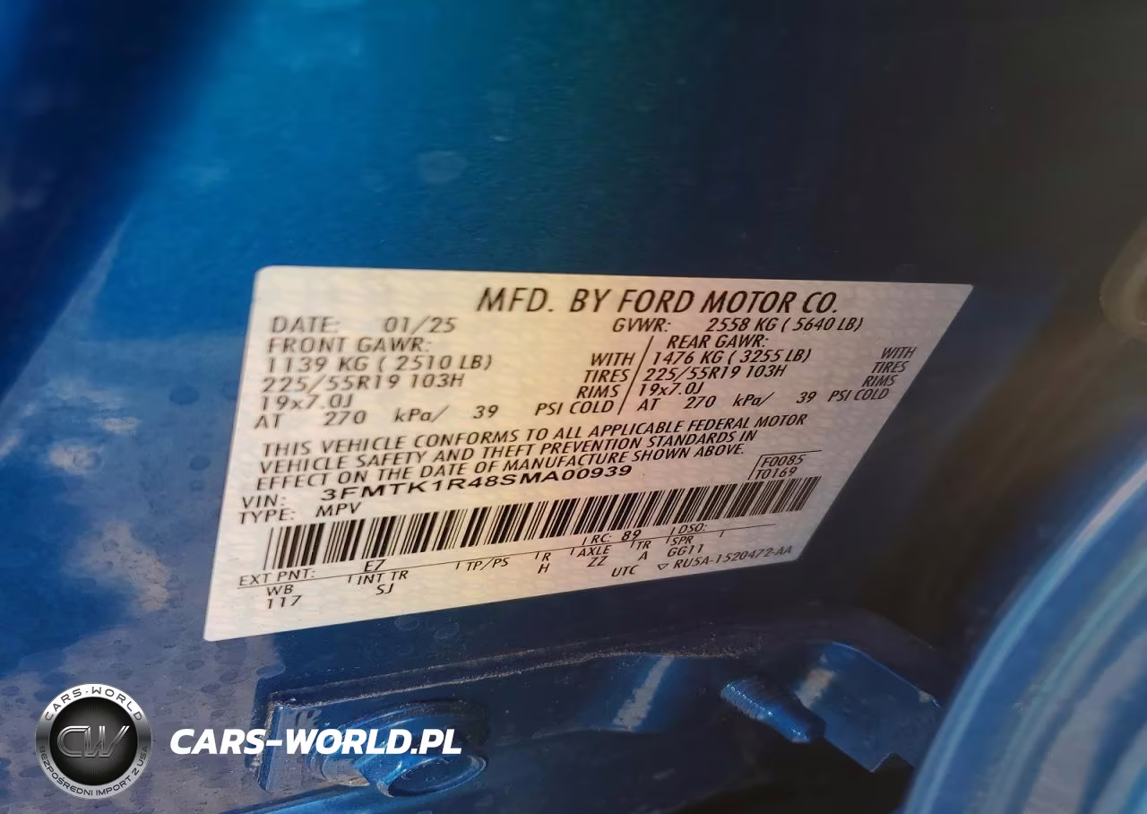 2025 Ford Mustang Mach-E Select VIN:3FMTK1R48SMA00939 - 13