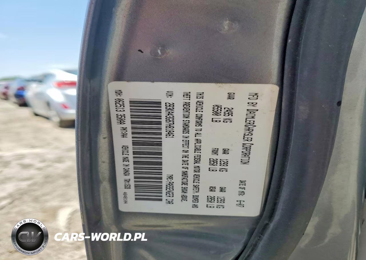 2007 Dodge Charger Se VIN:2B3KA43G87H818461 - 12