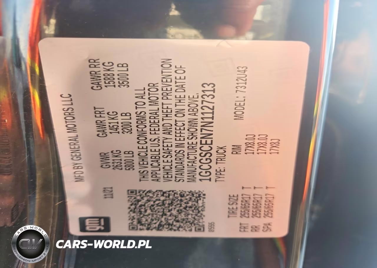 2022 Chevrolet Colorado Lt VIN:1GCGSCEN7N1127313 - 12