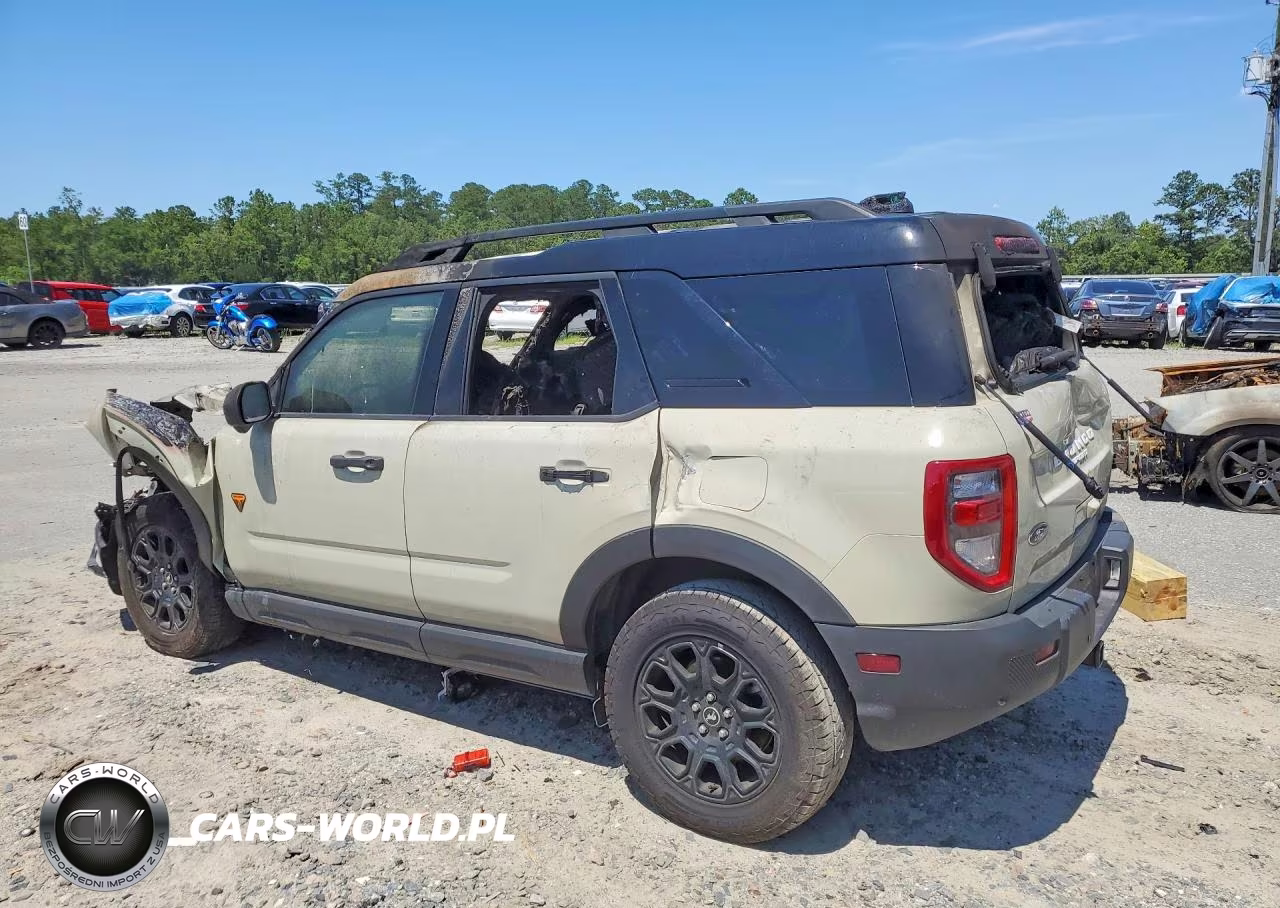 2025 Ford Bronco Sport Badlands VIN:3FMCR9DA0SRE83496 - 2