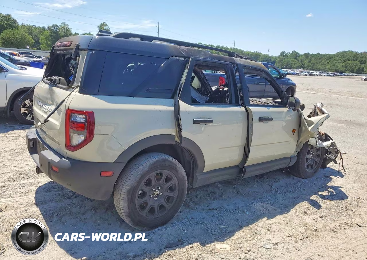 2025 Ford Bronco Sport Badlands VIN:3FMCR9DA0SRE83496 - 3