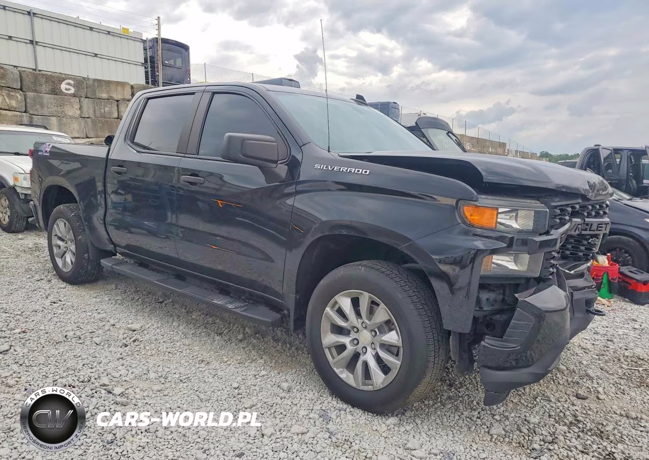 2019 Chevrolet Silverado K1500 Custom VIN:3GCUYBEF6KG113405 - 4