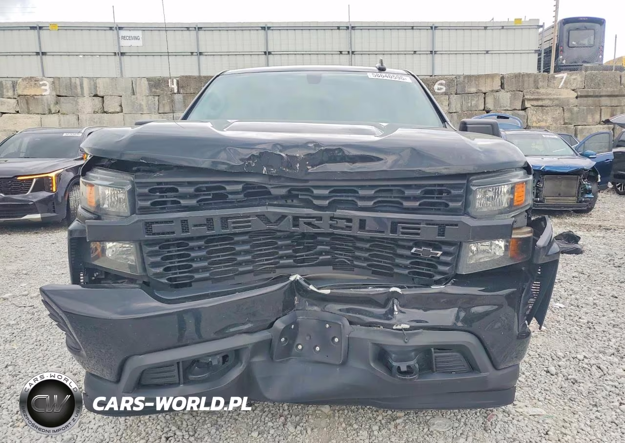 2019 Chevrolet Silverado K1500 Custom VIN:3GCUYBEF6KG113405 - 5