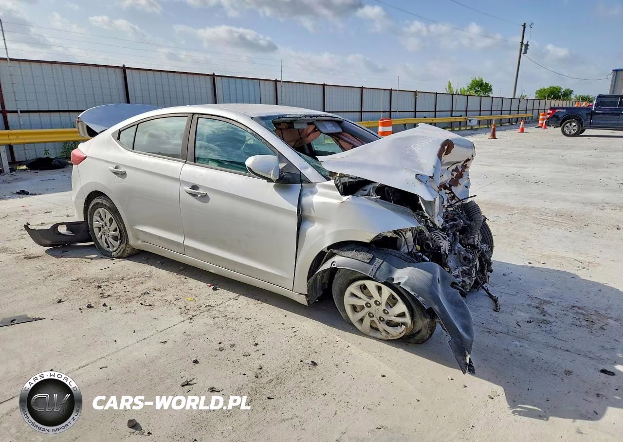 2017 Hyundai Elantra Se VIN:KMHD74LF7HU087593 - 4