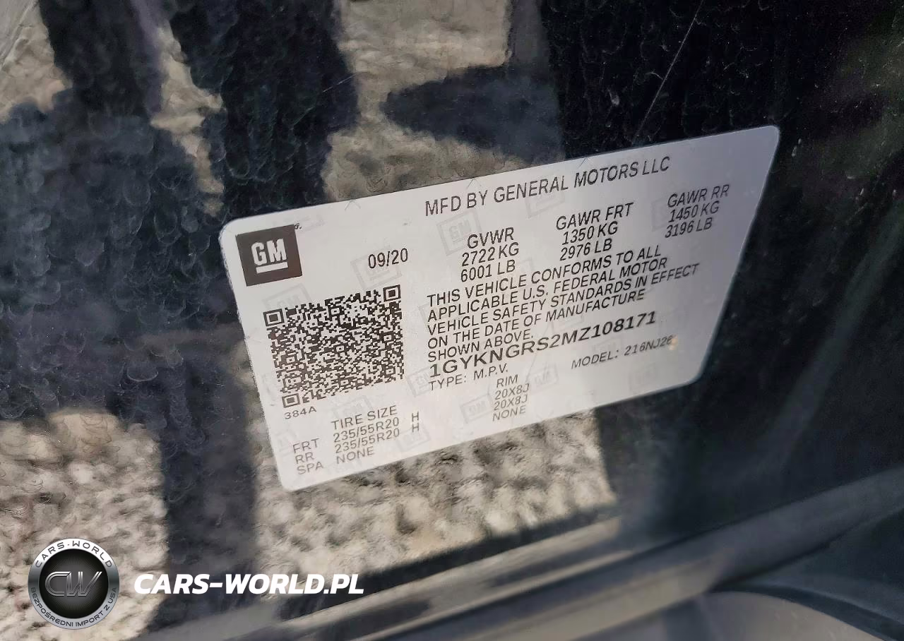 2021 Cadillac Xt5 Sport VIN:1GYKNGRS2MZ108171 - 14