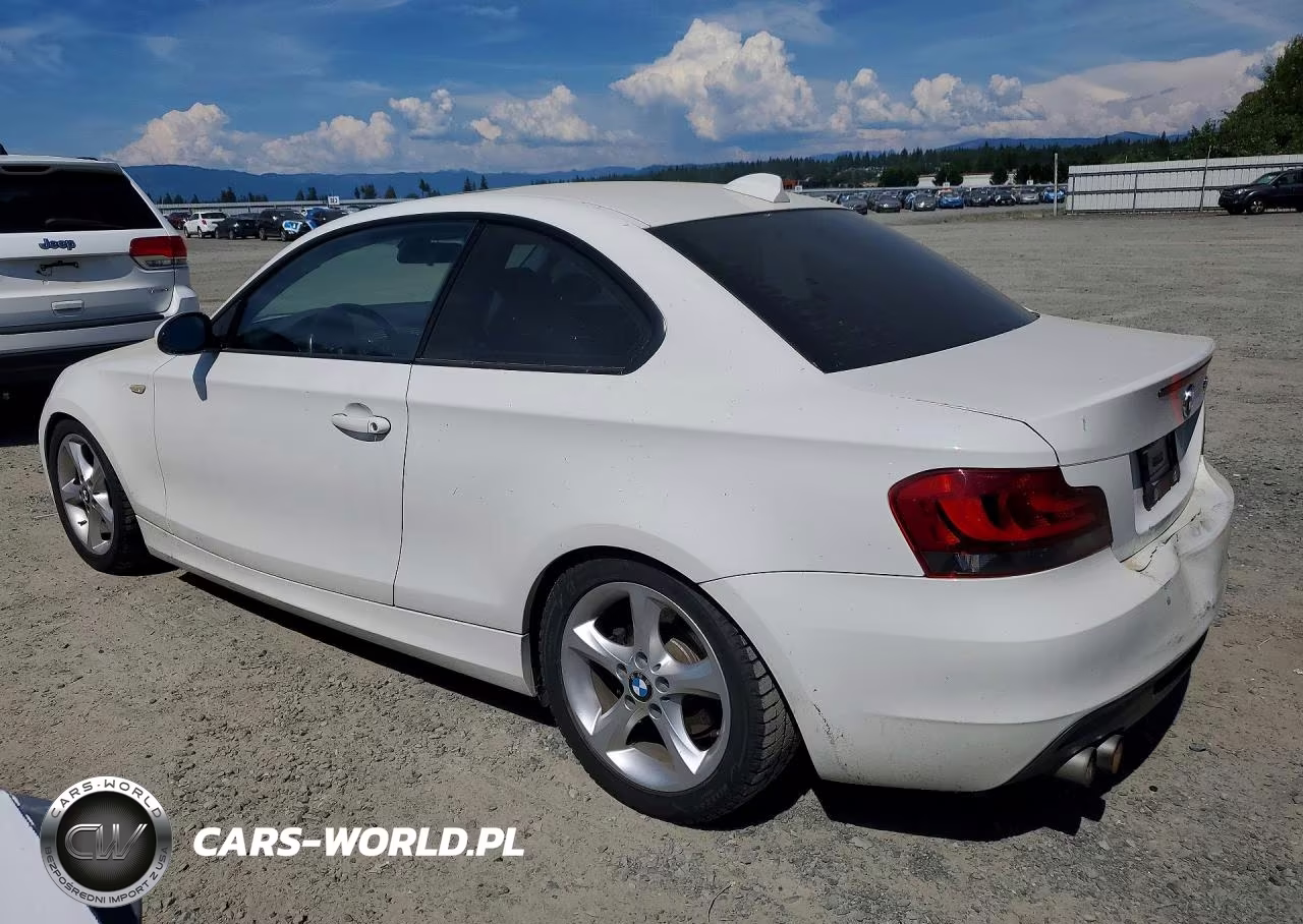 2009 BMW 128 I VIN:WBAUP73559VF07067 - 2