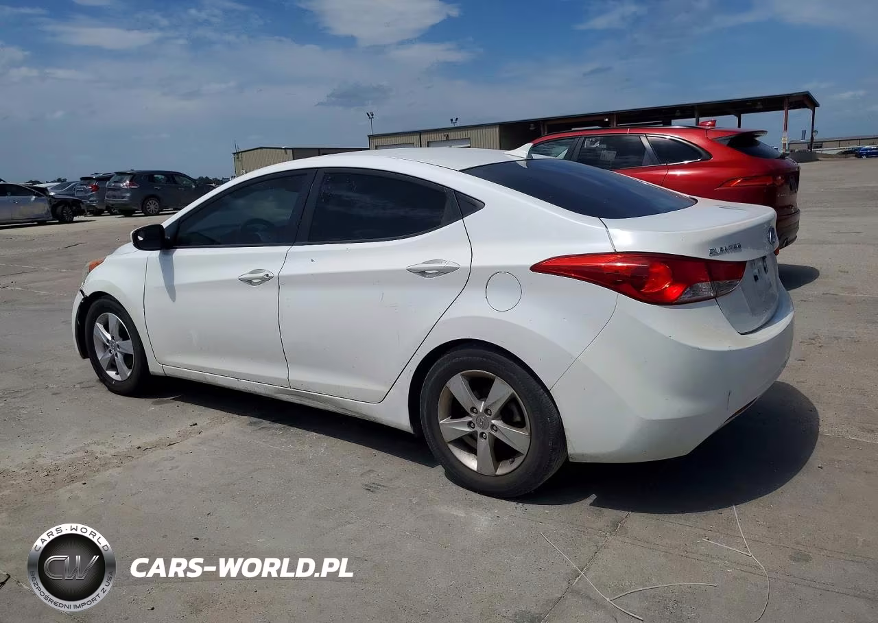 2013 Hyundai Elantra Gls VIN:5NPDH4AE3DH411235 - 2