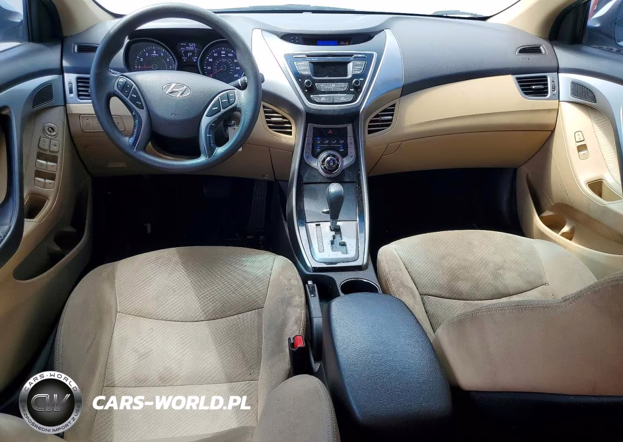 2013 Hyundai Elantra Gls VIN:5NPDH4AE3DH411235 - 8