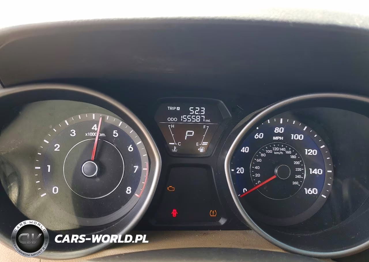 2013 Hyundai Elantra Gls VIN:5NPDH4AE3DH411235 - 9