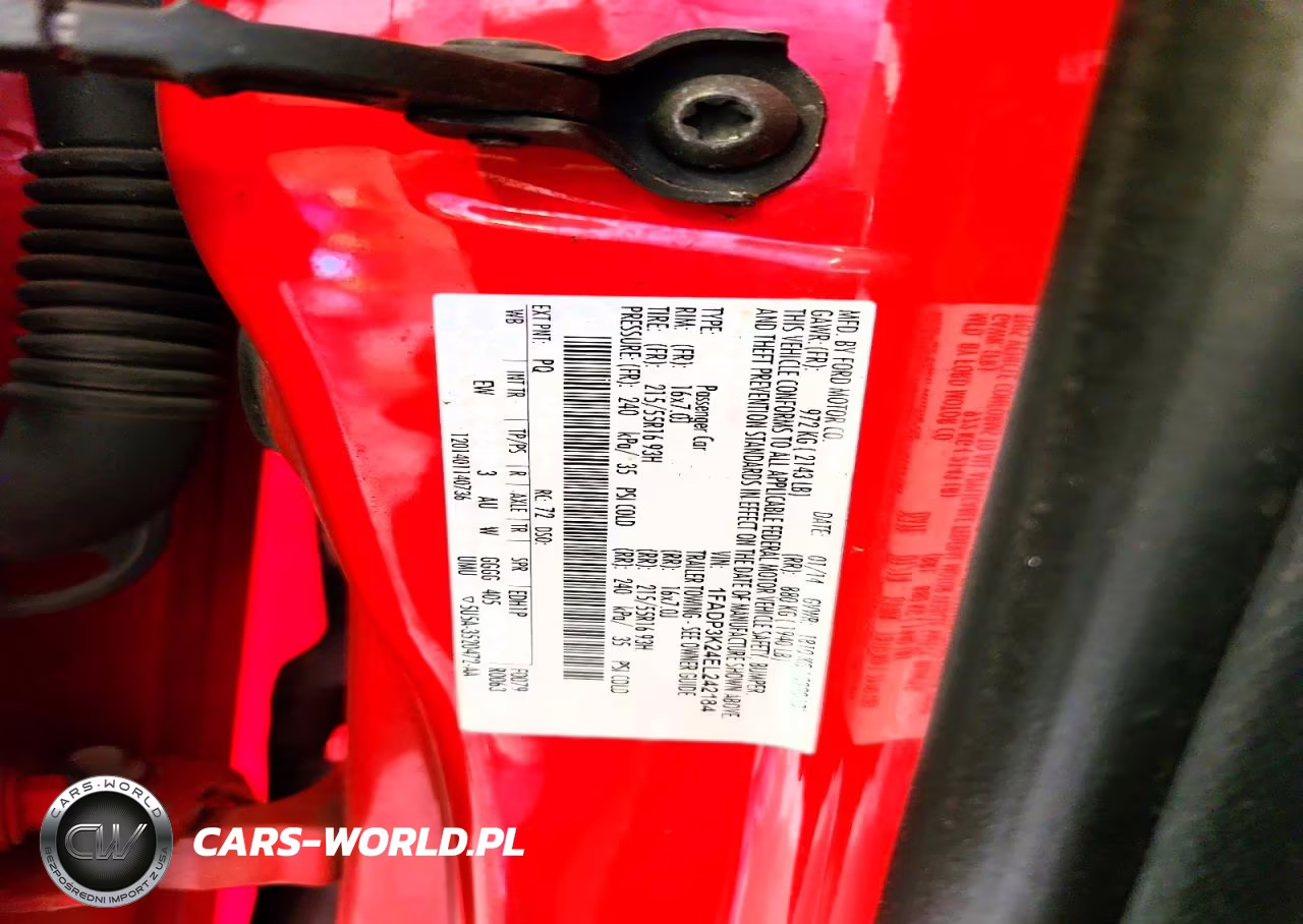 2014 Ford Focus Se VIN:1FADP3K24EL242184 - 12