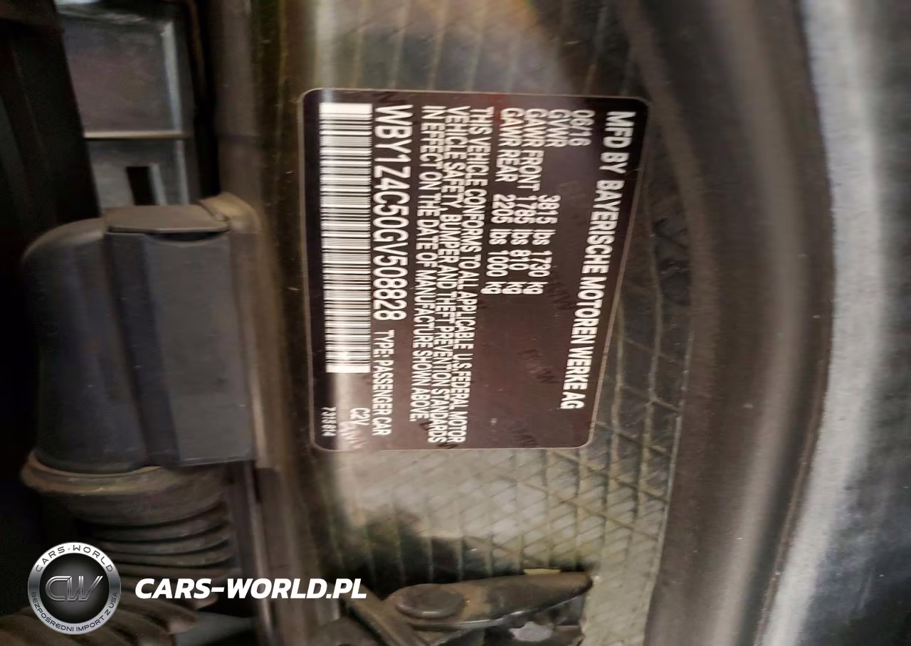 2016 BMW I3 Rex VIN:WBY1Z4C50GV508828 - 12