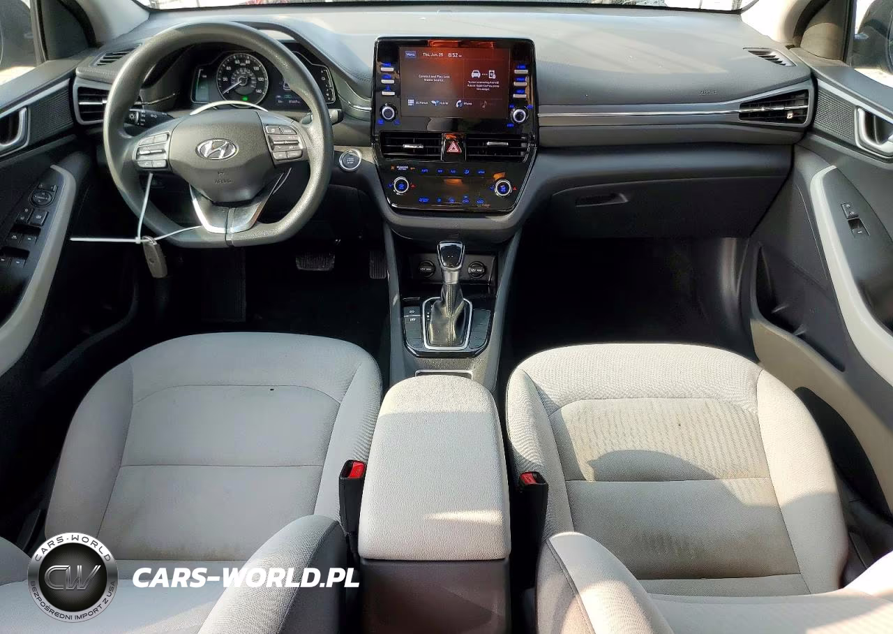 2021 Hyundai Ioniq Blue VIN:KMHC65LC6MU261481 - 8
