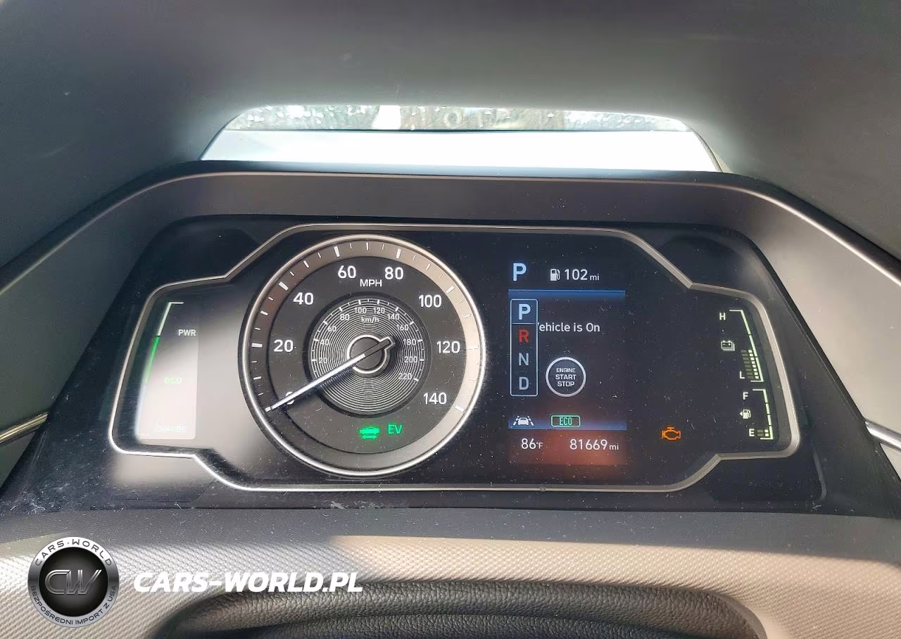 2021 Hyundai Ioniq Blue VIN:KMHC65LC6MU261481 - 9