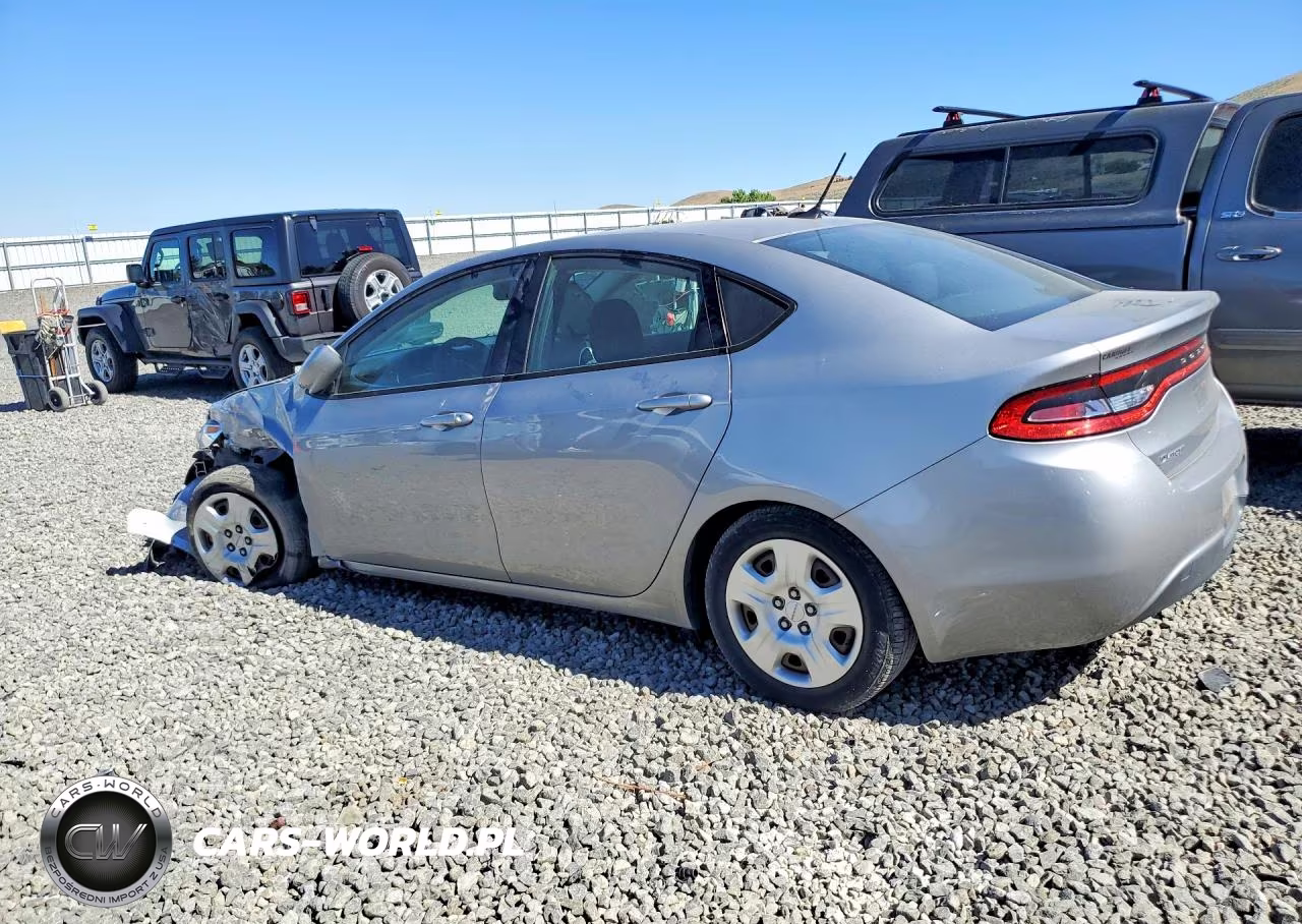 2016 Dodge Dart Se VIN:1C3CDFAA6GD625165 - 2